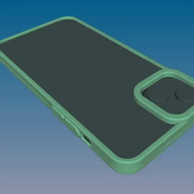 Ốp bumper iPhone 15 Plus tối giản (minimalistic)