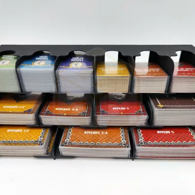 Kệ Đựng Bài 3D Cho Massive Darkness 2 - Sắp Xếp Gọn Gàng