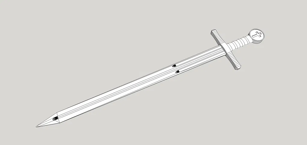Longsword -Full Size- (Kiếm longsword cỡ thật) - Image 2