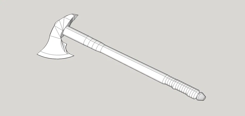 Rìu Chiến War Axe -Full Size- - Image 2