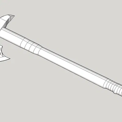 Rìu Chiến War Axe -Full Size-
