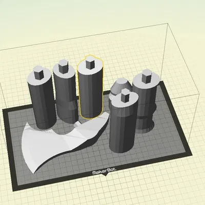 Rìu Chiến War Axe -Full Size-