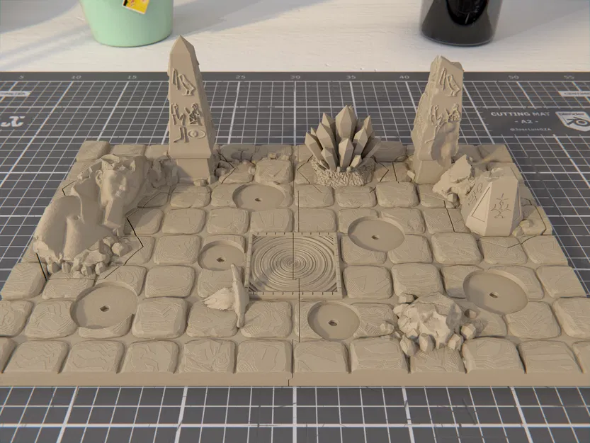 Diorama + Hex Terrain cho Eyes of the Nine - Image 1