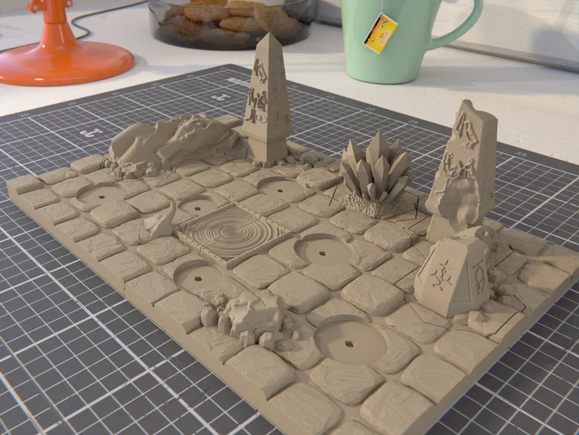 Diorama + Hex Terrain cho Eyes of the Nine - Image 3