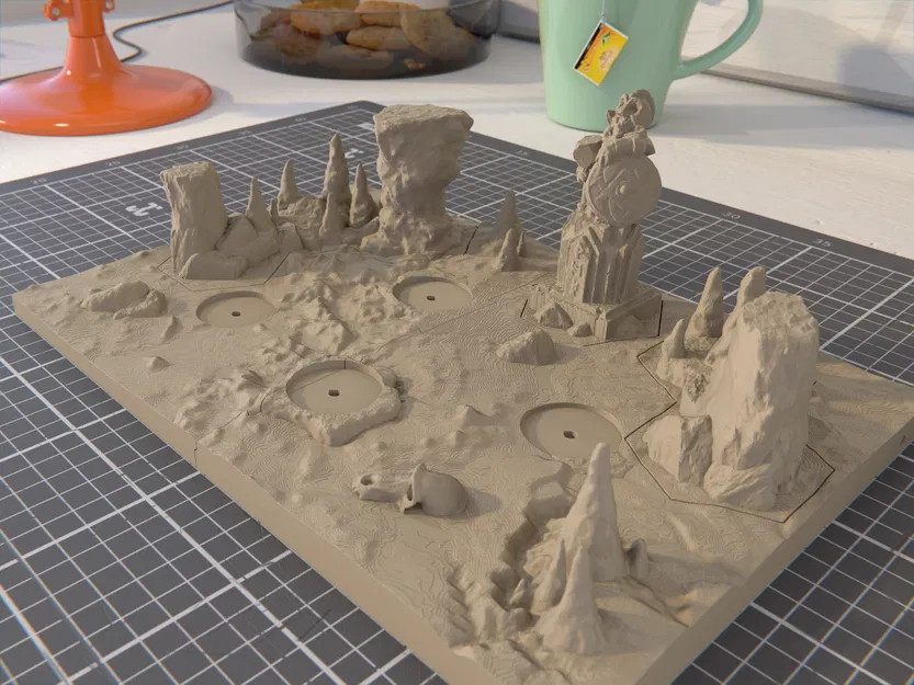 Diorama + Hex Terrain cho The Chosen Axes - Image 3