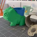 Chậu Bulbasaur tự tưới nước (Ø 10 cm) - Thumbnail 4