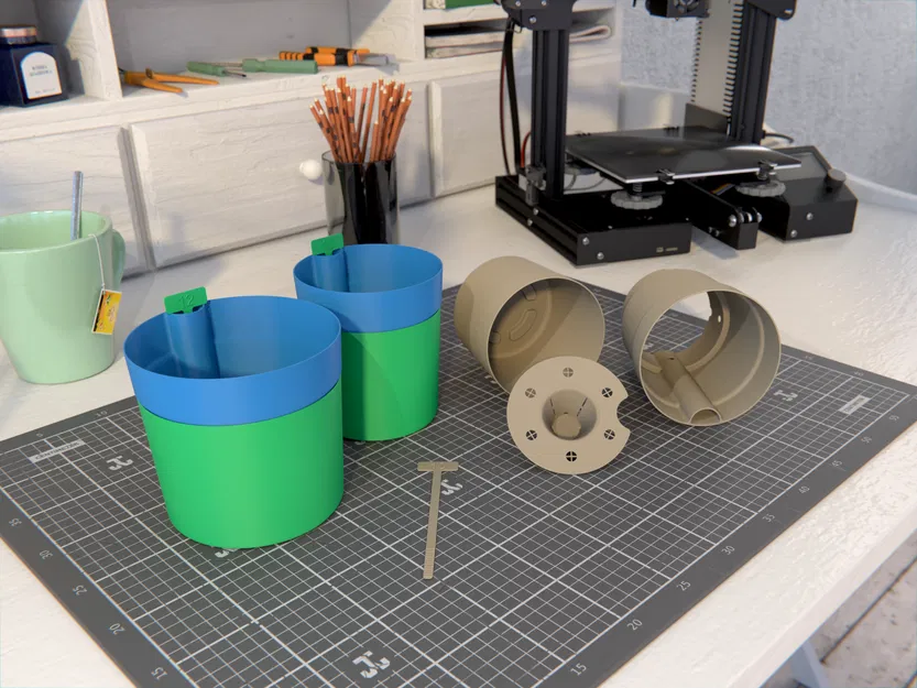 Hệ thống tự tưới (chậu Ø 10 cm & Ø 12 cm) - Image 2