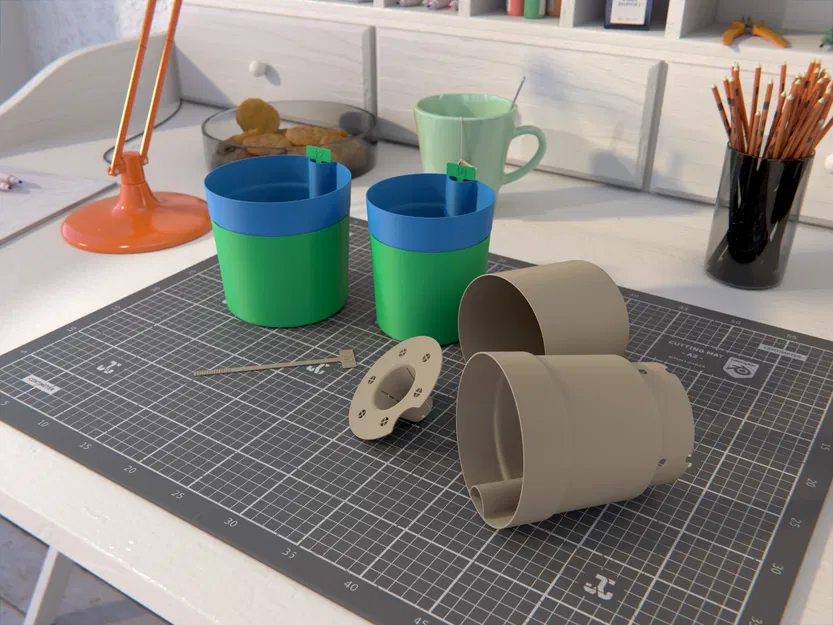 Hệ thống tự tưới (chậu Ø 10 cm & Ø 12 cm) - Image 3