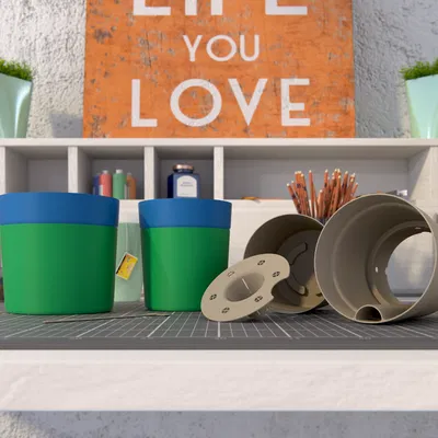 Hệ thống tự tưới (chậu Ø 10 cm & Ø 12 cm)