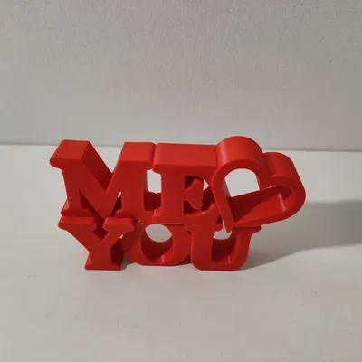 Trang Trí Valentine "ME & YOU" - Quà Tặng Độc Đáo