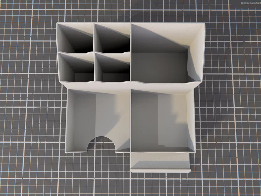 Khay sắp xếp bàn làm việc kèm giá đỡ điện thoại - Image 6