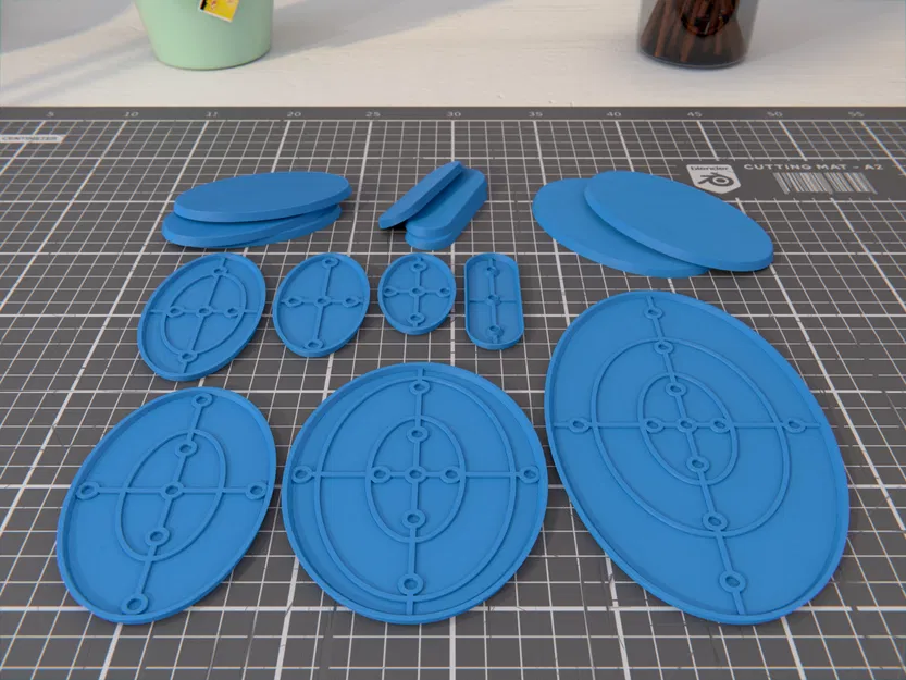 Đế Oval cho Wargames (Oval Bases for Wargames) - Image 1