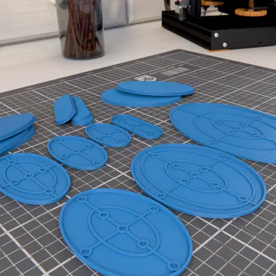 Đế Oval cho Wargames (Oval Bases for Wargames)