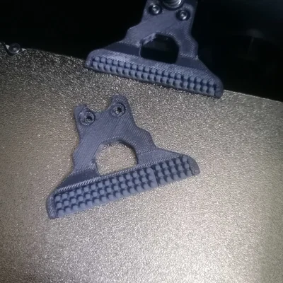 Creality K1/K1C: Bracket giữ silicone brush A1, Z OFFSET -1.8mm (remix)