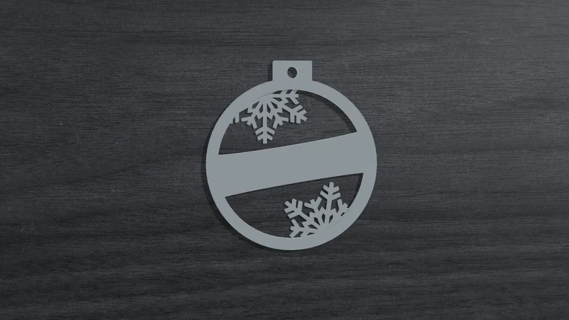 Quả Châu Noel Tùy Chỉnh Tên - Đồ Trang Trí Giáng Sinh Độc Đáo - Image 1