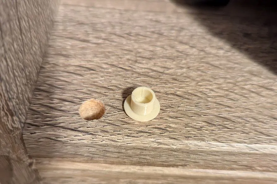 Nắp che lỗ nội thất (parametric) / Möbel Loch Abdeckkappe (parametrisiert) - Image 1