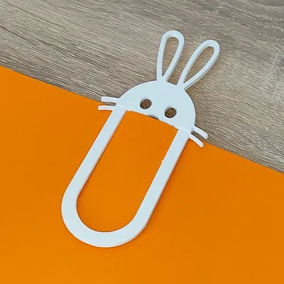 Kẹp Sách Hình Thỏ 3D Đáng Yêu - Phụ Kiện Không Thể Thiếu Cho Tín Đồ Sách