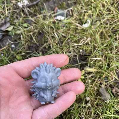 Gia đình Nhím (Hedgehog Family) dễ thương cho diorama