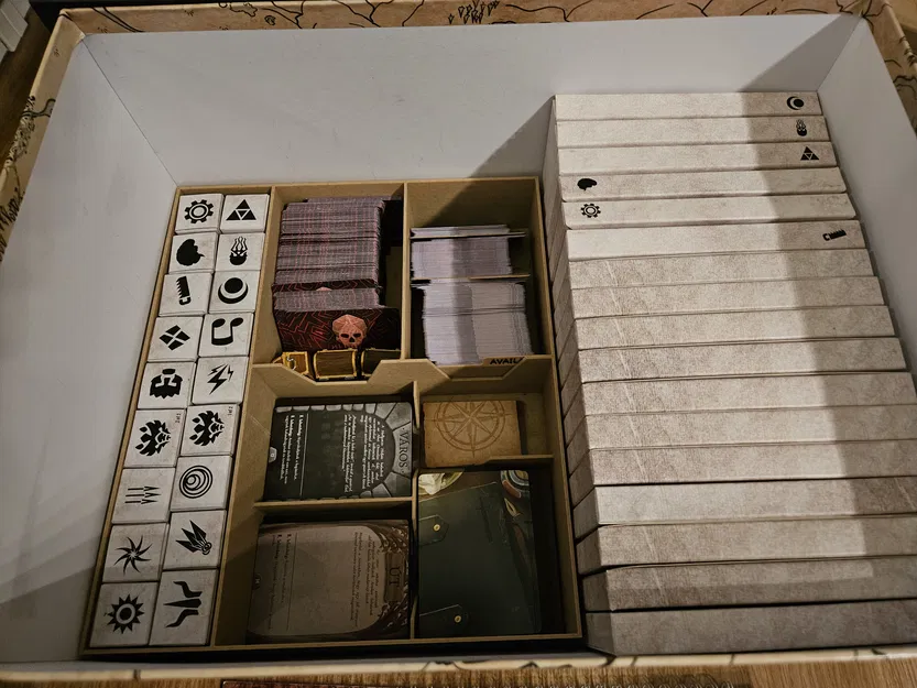 Insert hộp Gloomhaven (in vừa khổ MK3S+) - Image 1