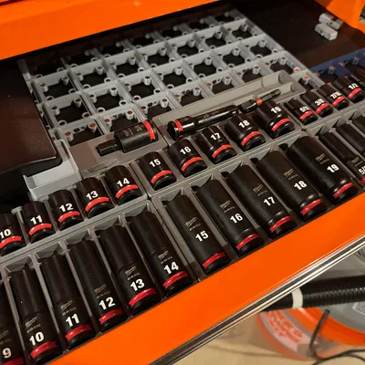 Khay Sắp Xếp Tuýp Cờ Lê Milwaukee Shockwave 3/8 inch