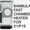 Heater chamber cho BambuLab P1/X1 – làm nóng nhanh, tiết kiệm điện - Thumbnail 1