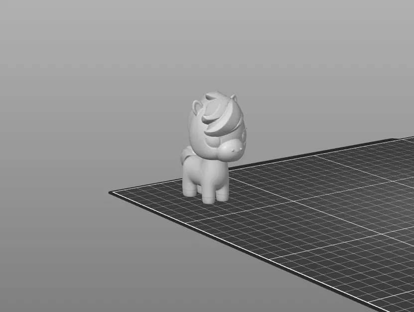 Mô Hình Bé Ngựa Đất Sét Kawaii 3D Dễ Thương - Image 2