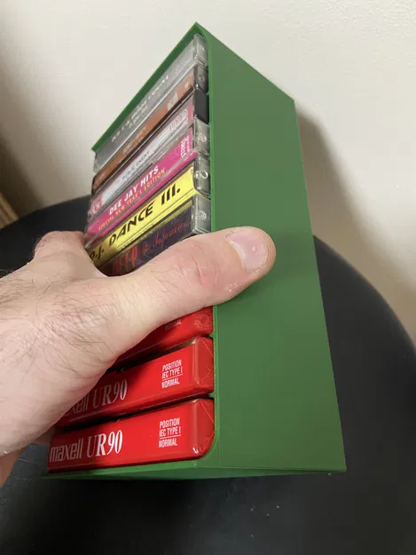 Kệ Đựng Băng Cassette Mini 10 Băng - In 3D Gọn Gàng - Image 2