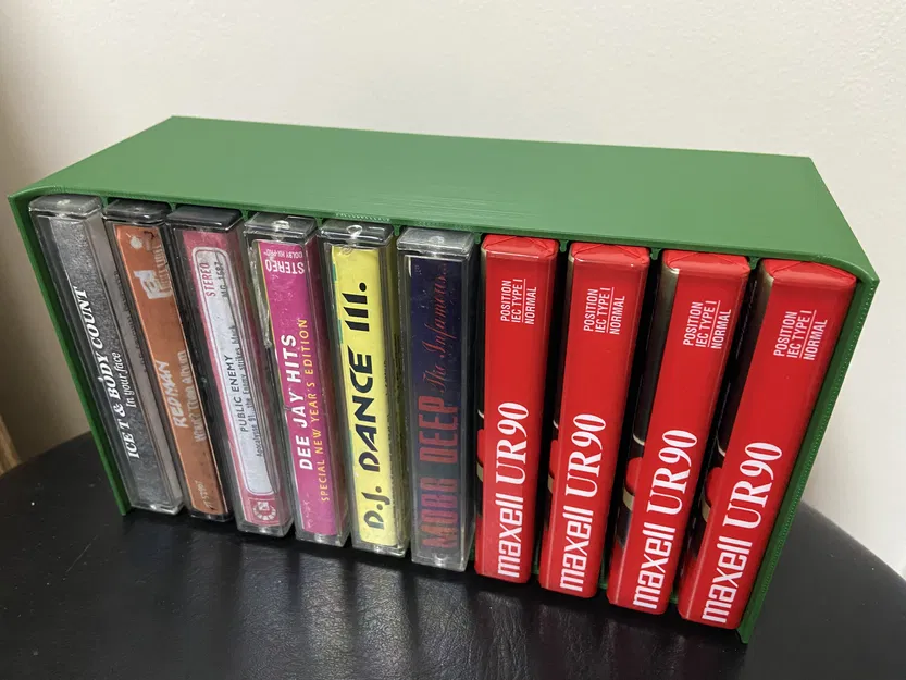 Kệ Đựng Băng Cassette Mini 10 Băng - In 3D Gọn Gàng - Image 3