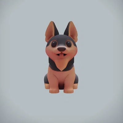 Mô Hình Chó Con "Baby Dog Clay" Phong Cách Kawaii Dễ Thương