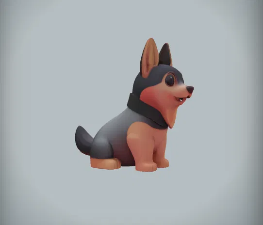 Mô Hình Chó Con "Baby Dog Clay" Phong Cách Kawaii Dễ Thương - Image 2