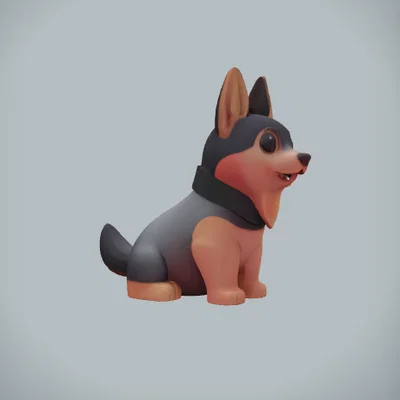 Mô Hình Chó Con "Baby Dog Clay" Phong Cách Kawaii Dễ Thương
