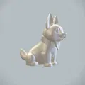 Mô Hình Chó Con "Baby Dog Clay" Phong Cách Kawaii Dễ Thương - Thumbnail 4