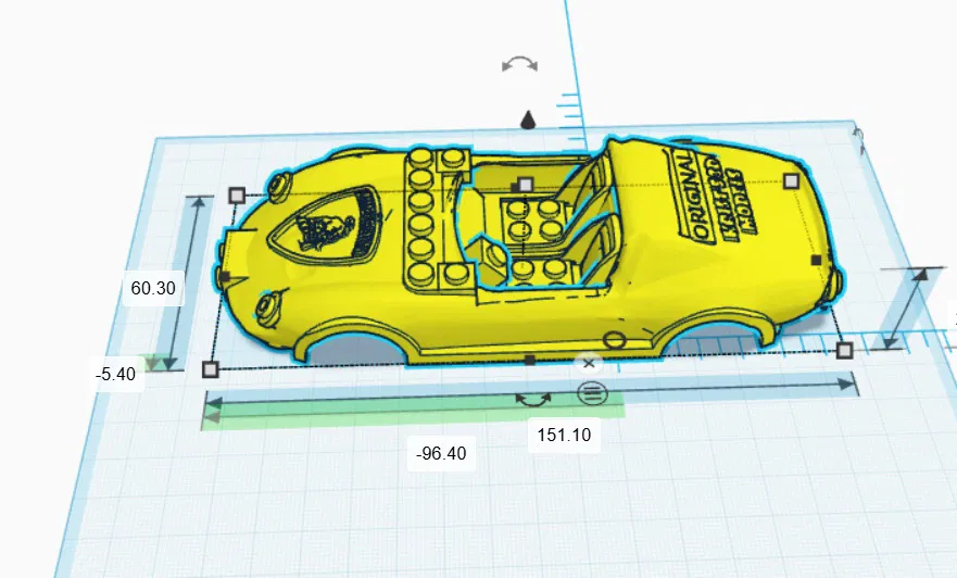 Mô Hình LEGO Lamborghini Miura Roadster 1968 3D - Image 2