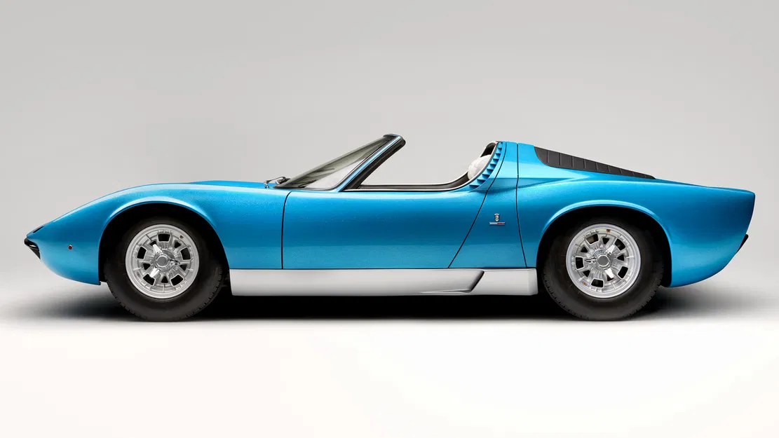 Mô Hình LEGO Lamborghini Miura Roadster 1968 3D - Image 3