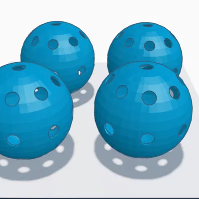 Bóng Pickleball 3D In Theo Yêu Cầu