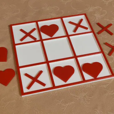 Cờ Caro Trái Tim Valentine - Game 3D Tình Yêu