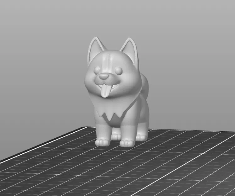 Mô Hình Husky Bé Bỏng "Kawaii" Dễ Thương - In 3D - Image 6