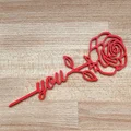 Mô Hình Hoa Hồng 3D "For You" - Quà Tặng Valentine Độc Đáo - Thumbnail 4