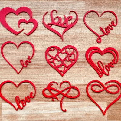 Mô Hình Trái Tim 3D Độc Đáo Cho Lễ Tình Nhân