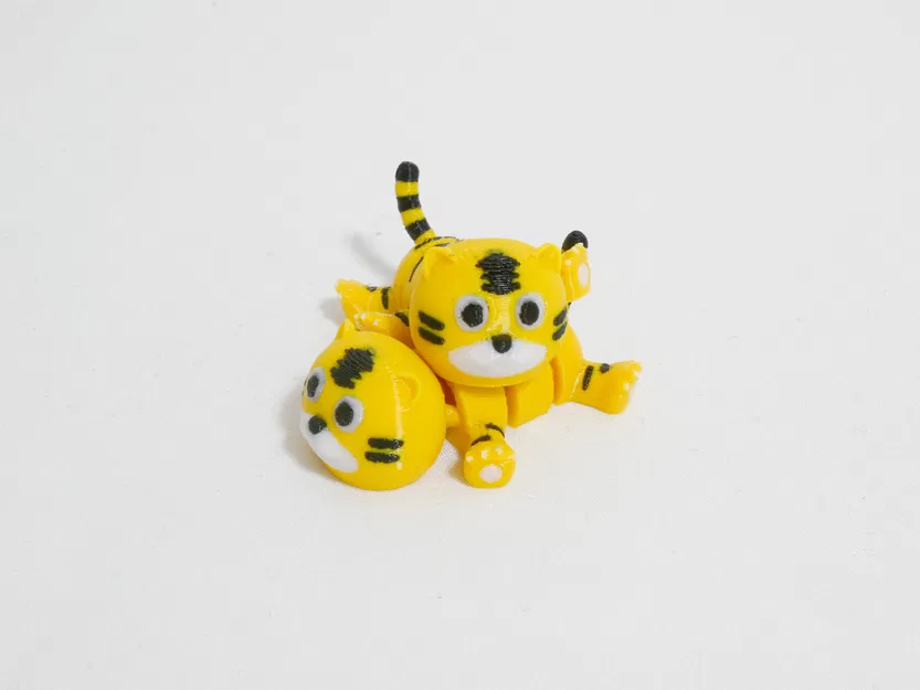 Articulated Pocket Pets – Hổ Cute - Image 2