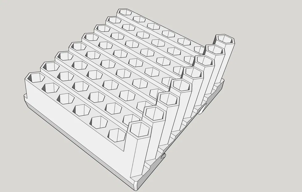 Giá giữ hex bit (hex bit holder) treo tường/pegboard hoặc để bàn - Image 4