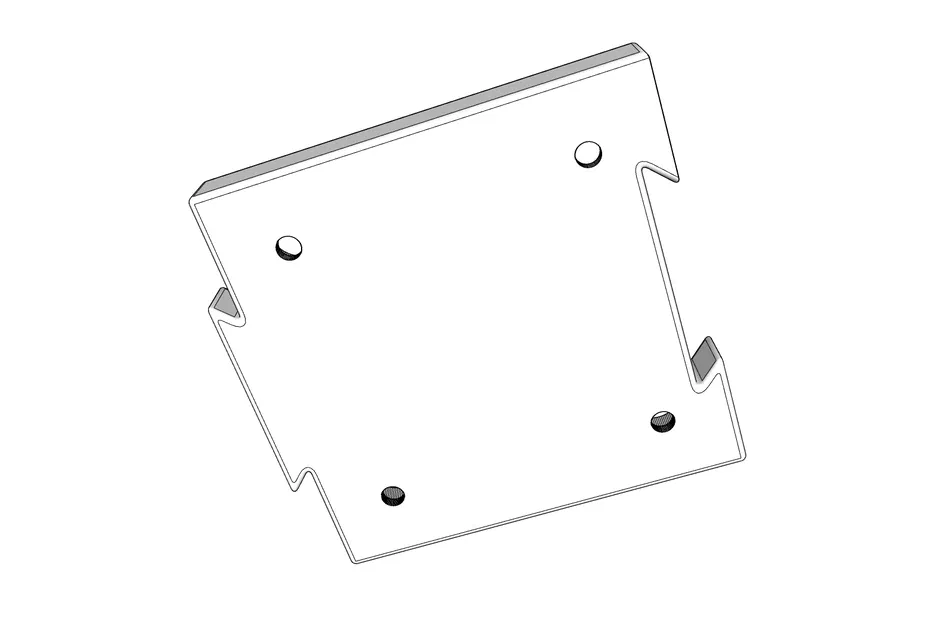 Adapter module cho Biltema (hoặc mọi peg board metric) - Image 6