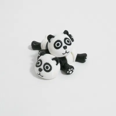 Articulated Pocket Pets – Chubby Panda (Panda mũm mĩm khớp nối)