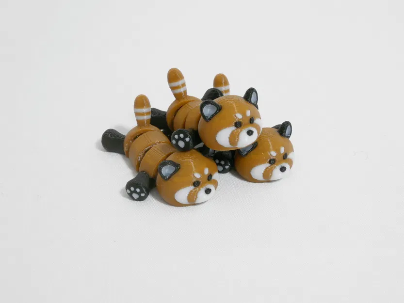 Pocket Pets khớp nối – Gấu trúc đỏ (Ailurus fulgens) - Image 4