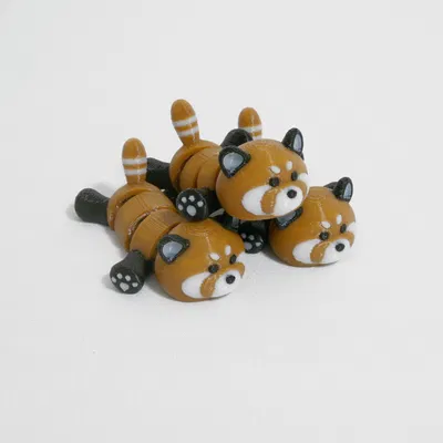 Pocket Pets khớp nối – Gấu trúc đỏ (Ailurus fulgens)