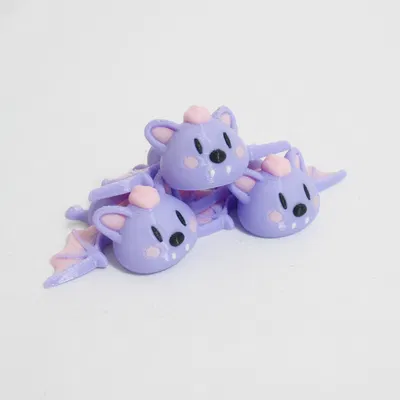 Pocket Pets Khớp Nối – Dơi Dễ Thương (Articulated Pocket Pets – Cute Bat)