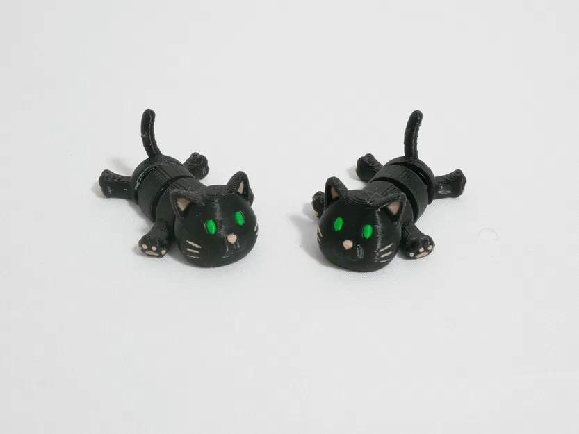 Articulated Pocket Pets – Mèo Đen - Image 3