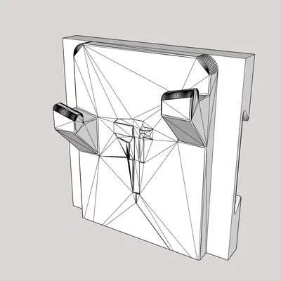 Giá treo thước cặp (Caliper Holder) gắn tường/peg board