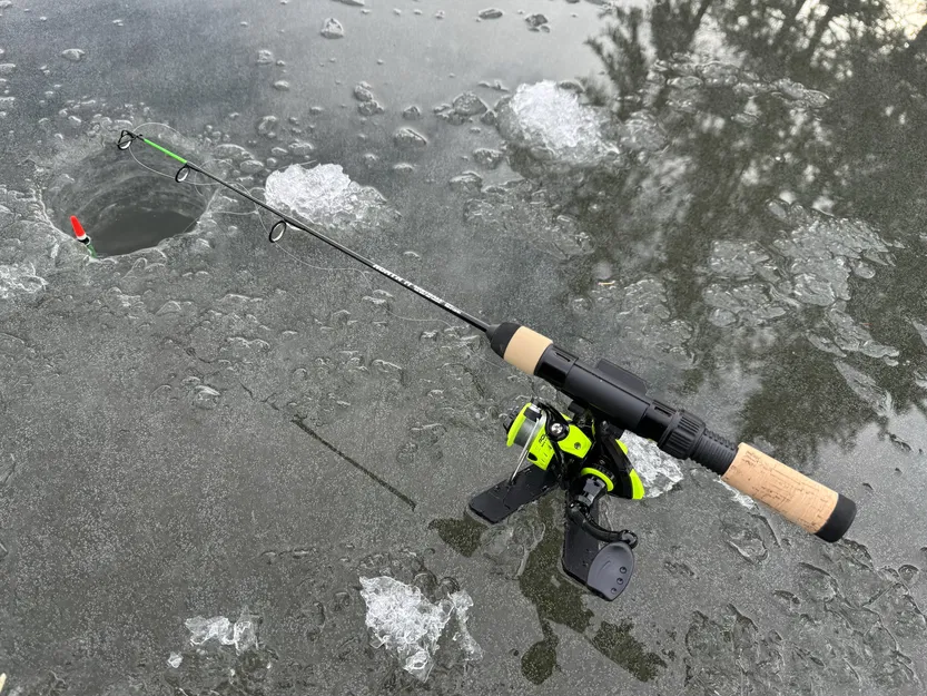 Giá Đỡ Cần Câu Cá 3D Dành Cho Câu Đài Trên Băng - Image 3