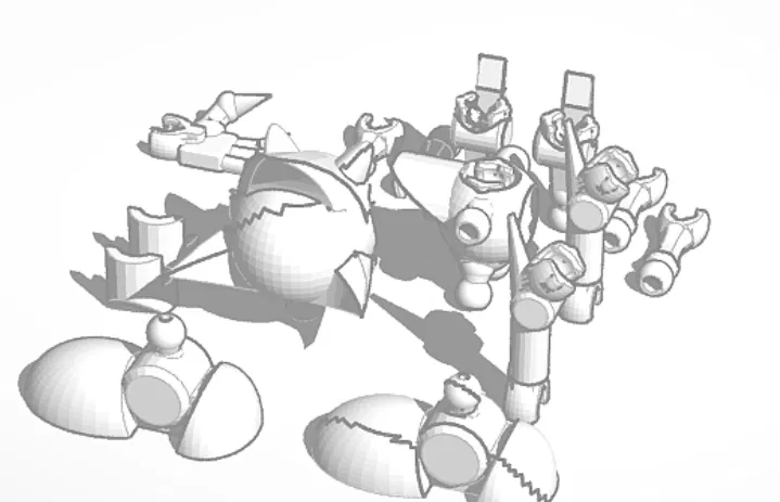 Mô Hình Metal Sonic 3D In Khớp Nối - Image 1